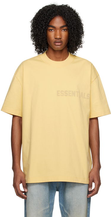 Тениска Fear of God Fear of God Essentials T-Shirt Жълто | 125BT222002F, 0