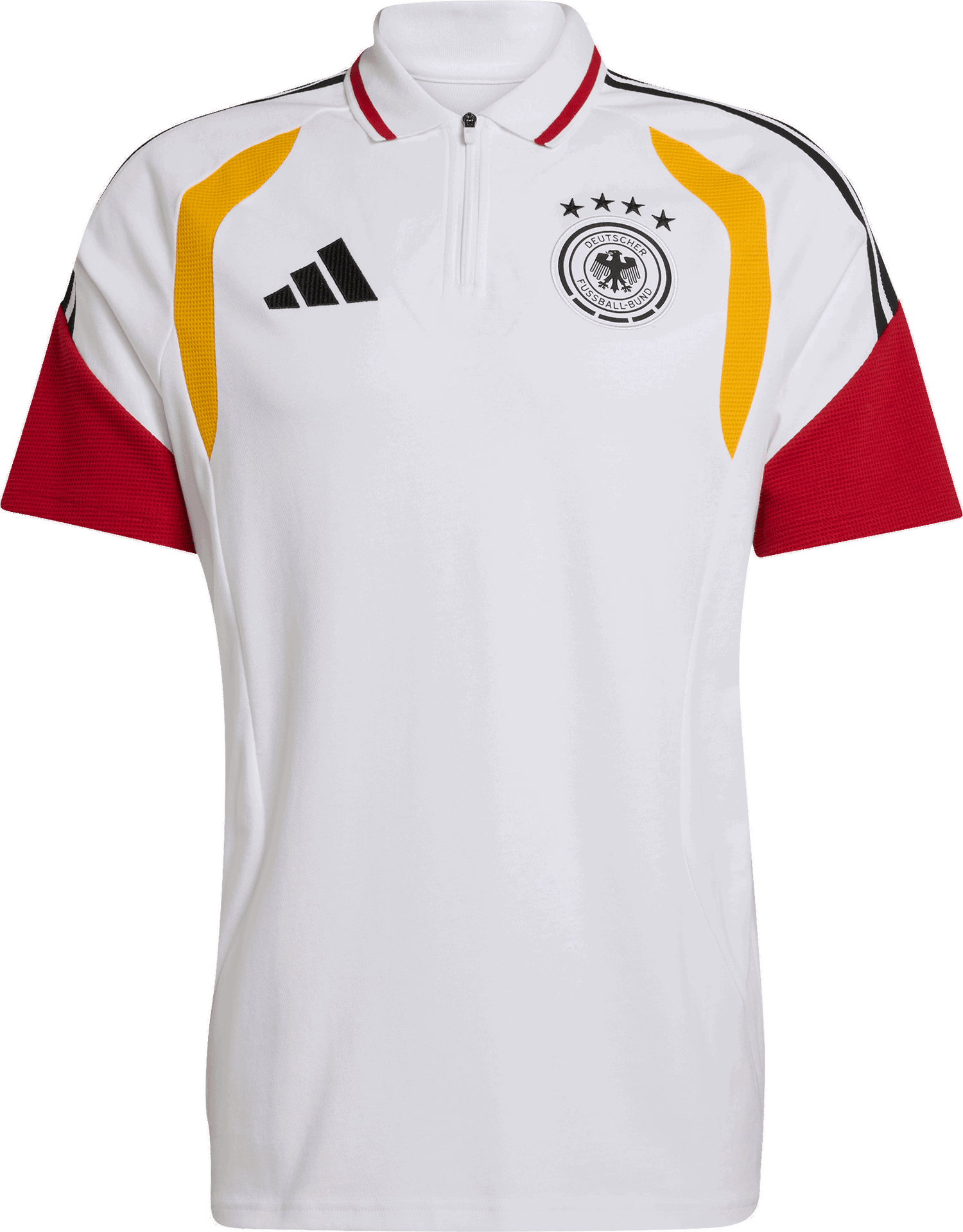 Поло тениска adidas Originals Germany Tiro 26 Quarter-Zip Training Polo Shirt Многоцветен | kb4479, 0