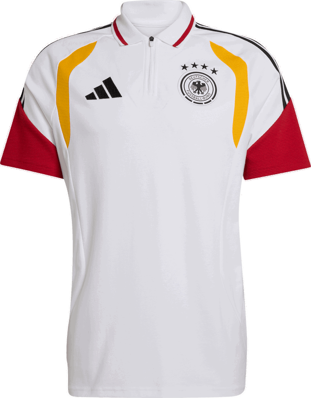 Germany Tiro 26 Quarter-Zip Training Polo Shirt