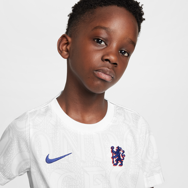 Фланелка Nike Chelsea FC Academy Pro Dri-FIT Short Sleeve T-Shirt Бяло | HJ8196-101, 3