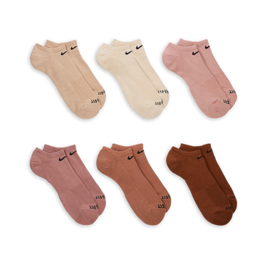 Чорапи Nike Everyday Plus Cushioned Training Ankle Socks (6 Pairs) Бежово | SX6898-904, 3