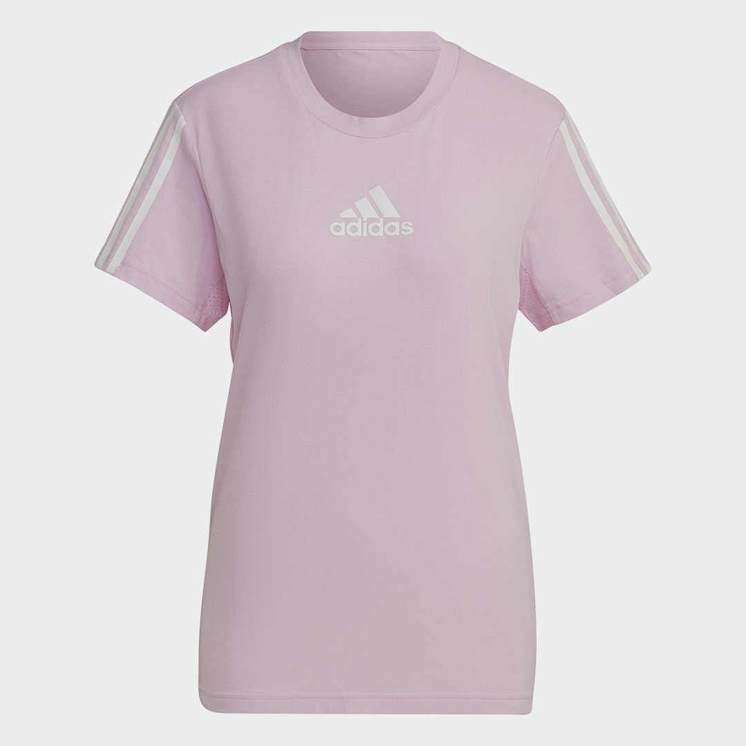 Тениска adidas Performance AEROREADY Made for Training Cotton-Touch T-Shirt Розово | HN3871, 0
