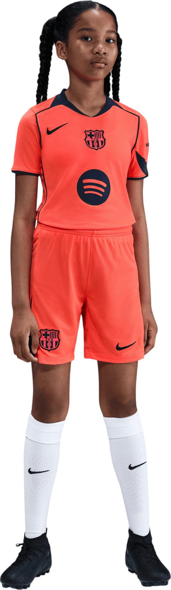 Къси панталони Nike FC Barcelona 2025/26 Dri-FIT 3rd Shorts Оранжево
 | hm4130-854, 1