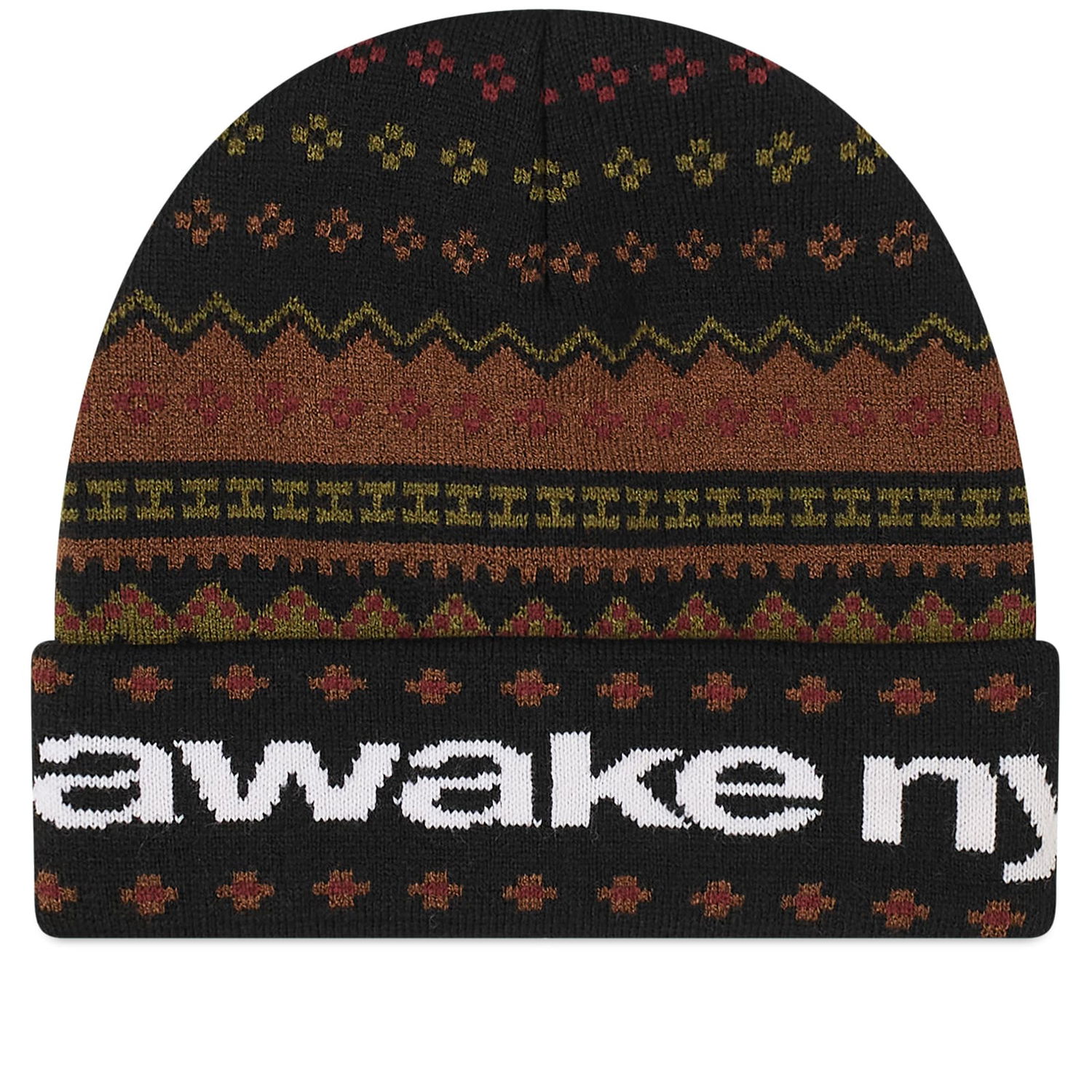 Шапка Awake NY Xtra Lodge Beanie Черно | AWK-FW23-HT009-BKM, 0