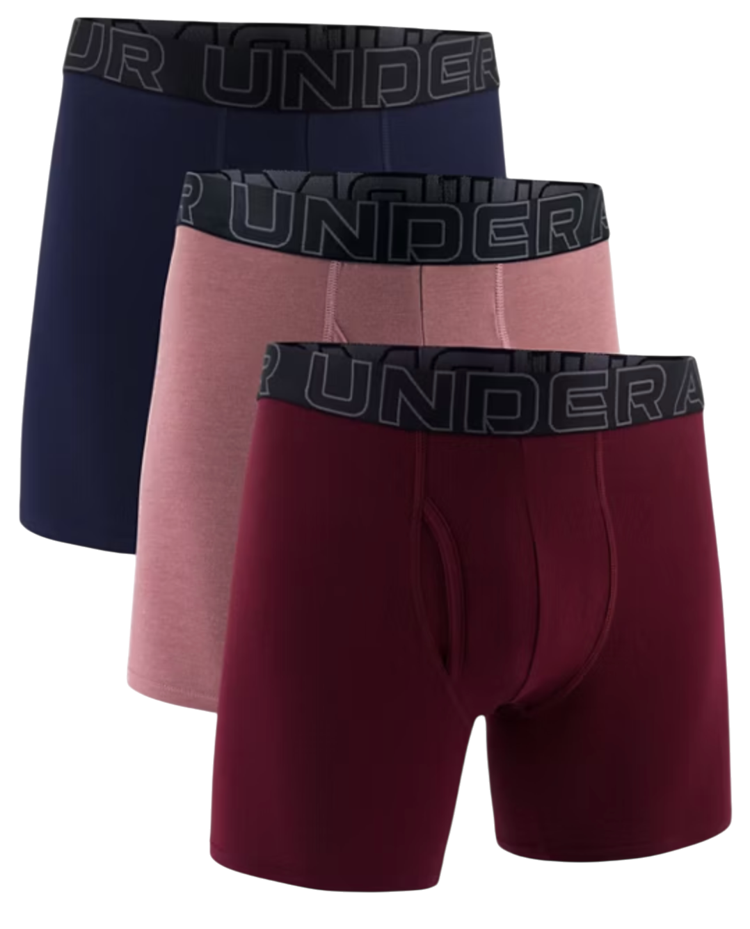 Боксерки Under Armour Under Armour SOLID 6in 3 Pack Boxer Shorts Многоцветен | 1383889-651, 0