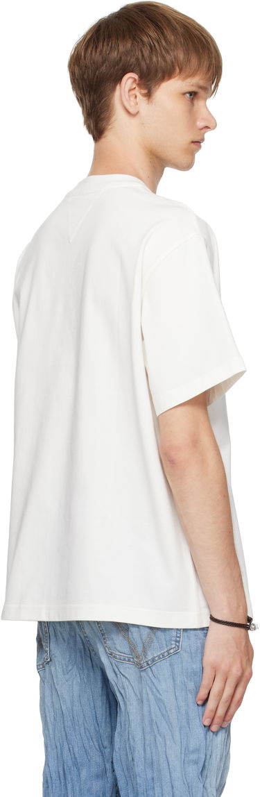 Тениска Bottega Veneta Bottega Veneta Pima Cotton Jersey T-Shirt with Pocket Бяло | 838924V4N509071, 2