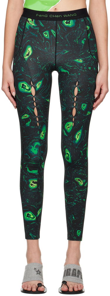 Клинове Feng Chen Wang Feng Chen Wang Phoenix Sport Leggings Зелено | FWF14LG01, 0