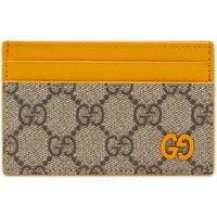 Портфейл Gucci GG Supreme Card Holder Бежово | 768248-FACQC-9750, 1