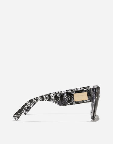 Слънчеви очила Dolce & Gabbana Lace Sunglasses Черно | VG447AVP78G9V000, 2