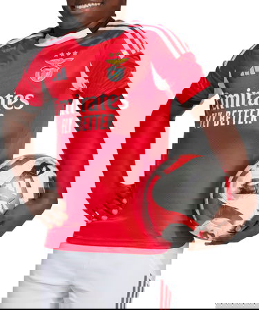 Фланелка adidas Performance Benfica 25/26 Kids' Home Jersey Червено | JN9942, 4