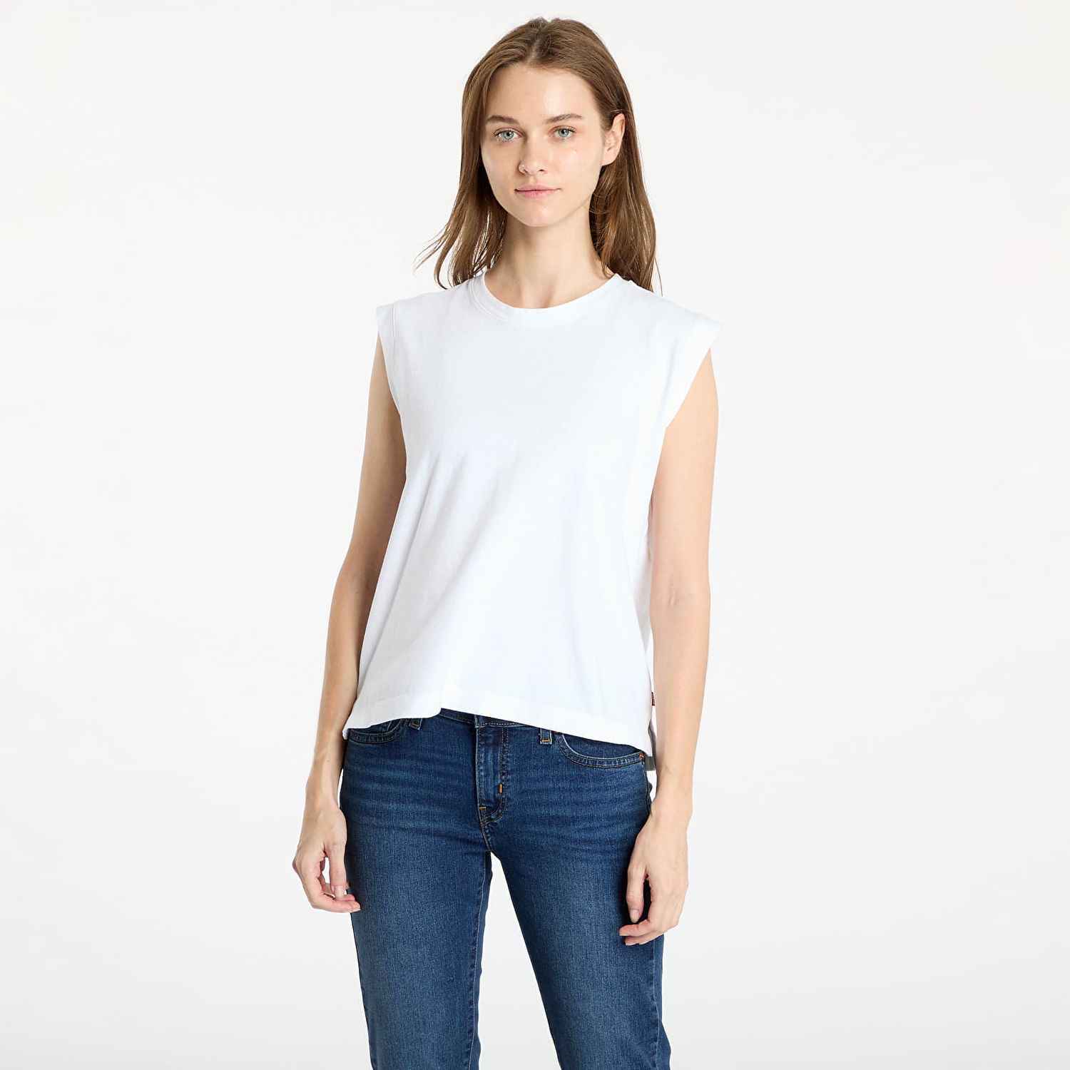 Тениска Levi's Boxy Tank Top White Бяло | A8794-0001, 0