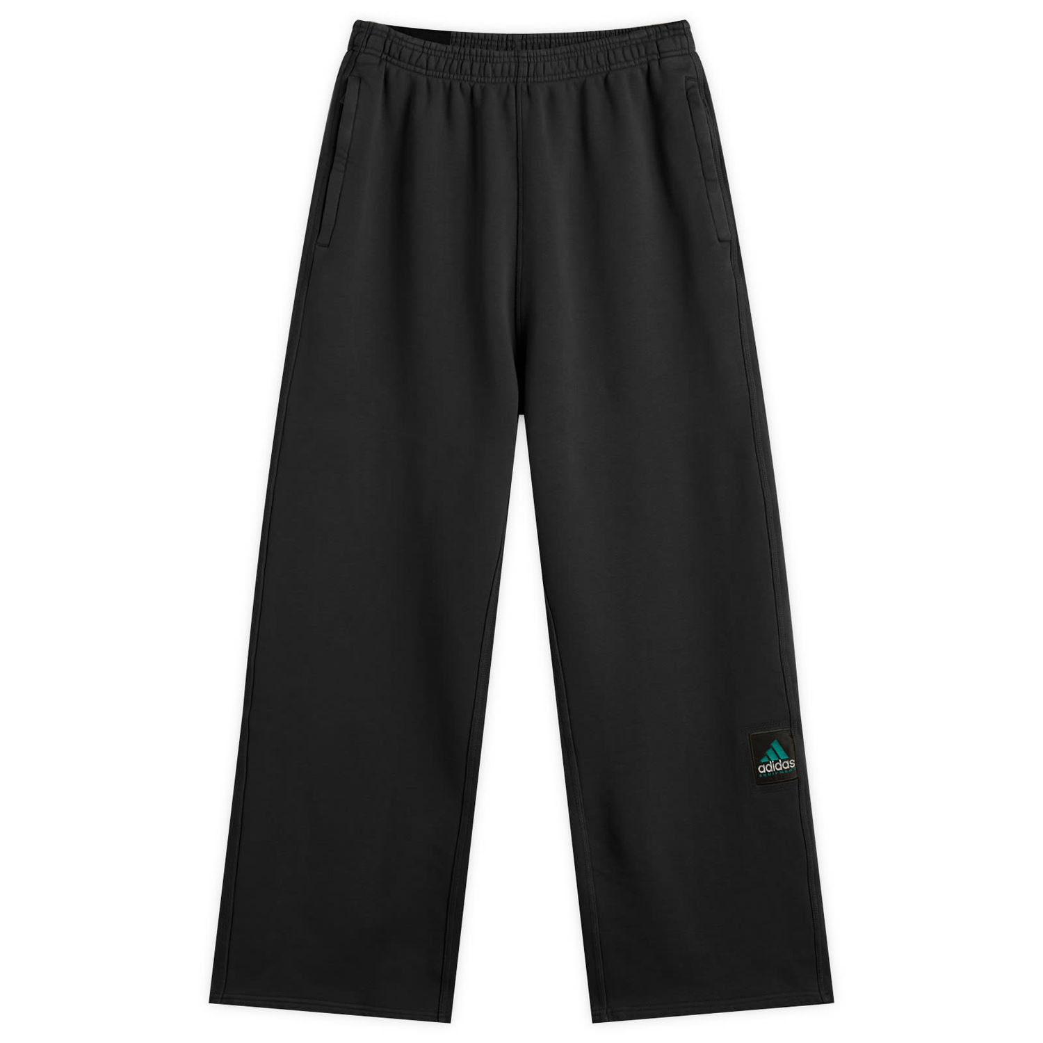 Спортни панталони adidas Originals EQT Wide-Leg Sweat Pant Черно | JX1576, 1