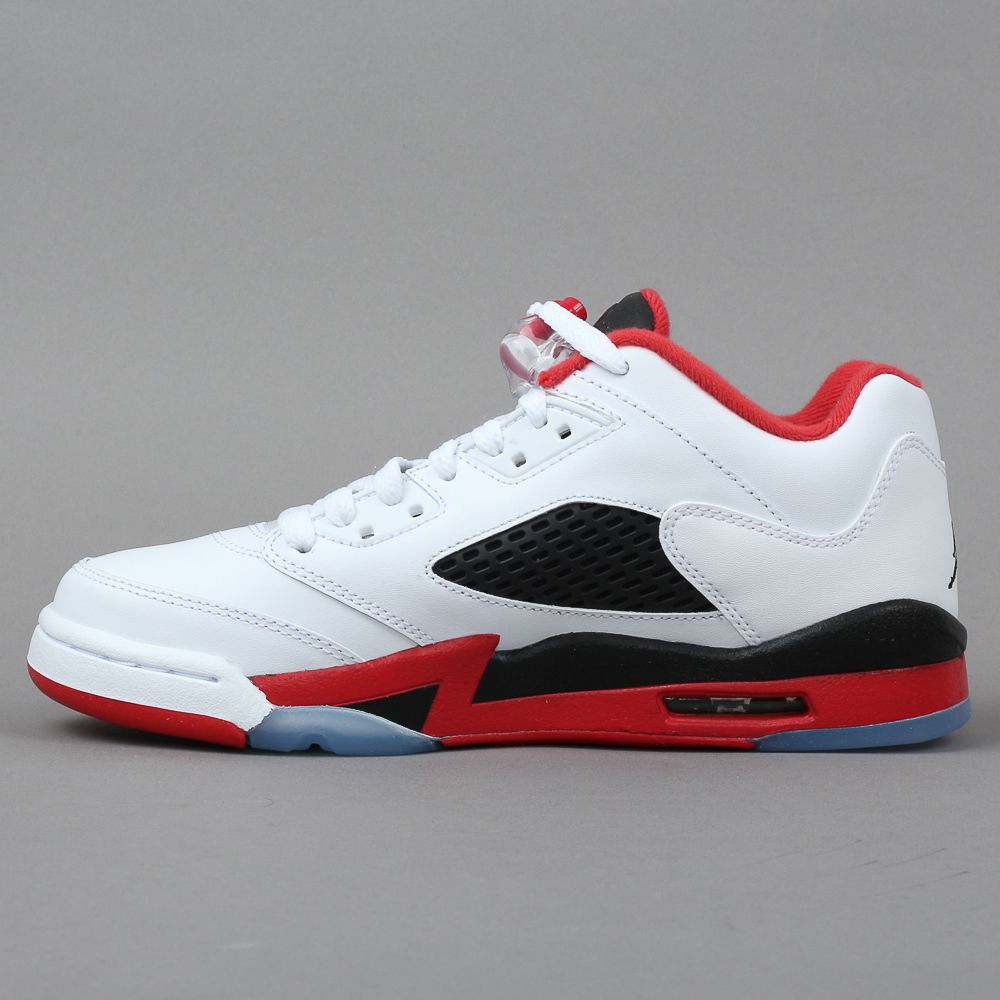 Кецове и обувки Jordan Air Jordan 5 Retro Low ''Fire Red'' 2016 GS Бяло | 314338-101, 0
