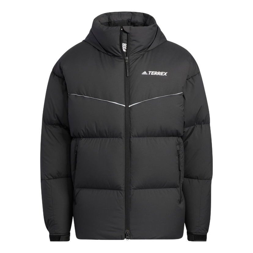 Пухо яке adidas Performance Terrex Puff Graphic Down Jacket Черно | HN2009