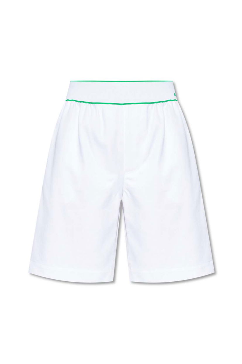 Къси панталони Bottega Veneta Cargo Shorts Бяло | 702095V1J109000
