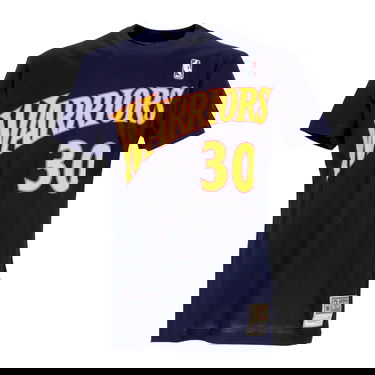 Тениска Mitchell & Ness Stephen Curry Golden State Warriors Tee Тъмно синьо | BMTRINTL1074-GSWSCNAVY, 0