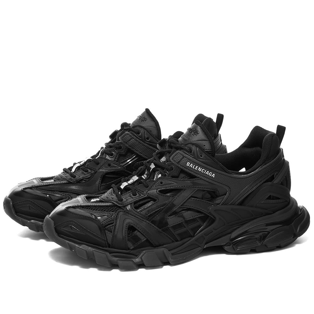 Кецове и обувки Balenciaga Clearsole Track 2 Sneaker Черно | 668823-W3CT1-1000, 1