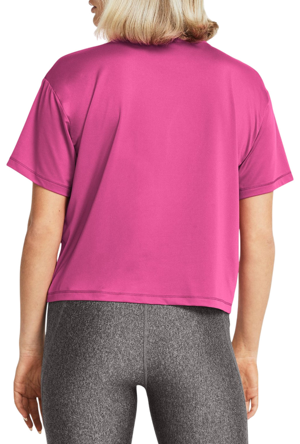 Съкратен топ Under Armour Cropped T-Shirt Motion Розово | 1379178-686, 1