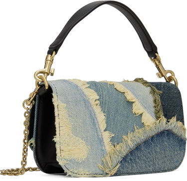 Чанта през рамо Dolce & Gabbana Denim Crossbody Bag Синьо | BB7603 A9U75, 2