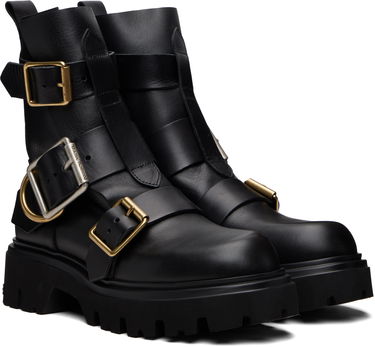 Кецове и обувки Vivienne Westwood Empire Buckle Platform Boots Черно | 7101007MM-C006V-, 3