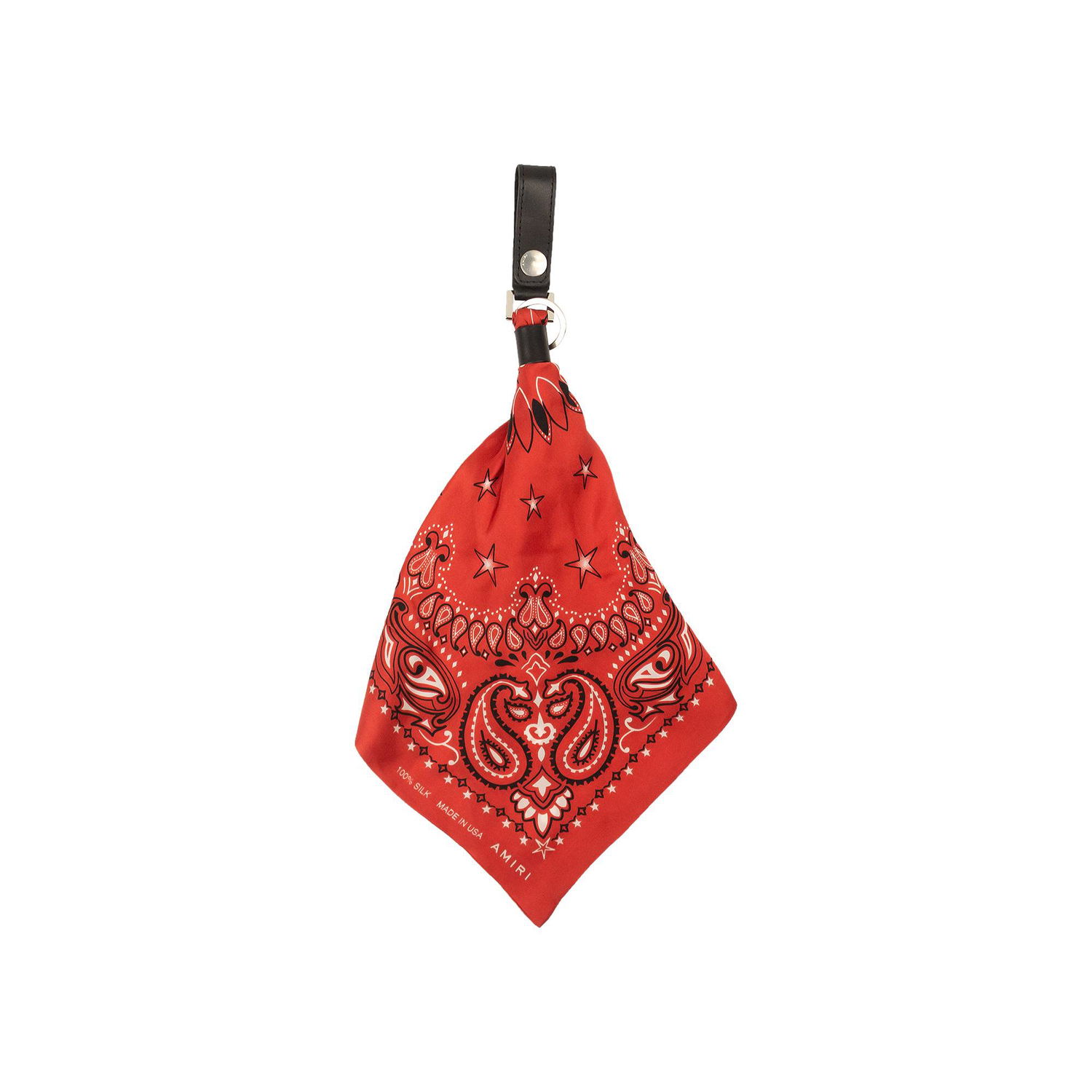 Ключодържатели AMIRI Bandana Keychain Червено | 0498 100000603BK RED, 1