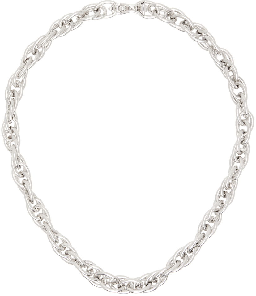 Колие ISABEL MARANT Silver Bly Necklace Сиво | CO0120HA-B3B05T