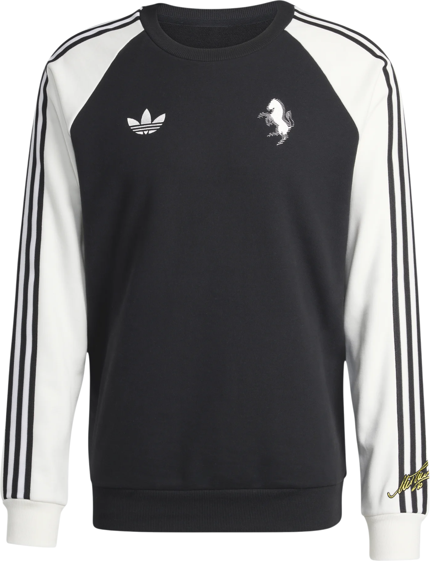 Суитчър adidas Originals Originals FC Juventus Turin Ferrari Crewneck Sweatshirt Черно | kb4449, 0
