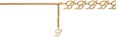 Гривна Blumarine Silver Logo Chain Belt Металик | P422W263A, 3