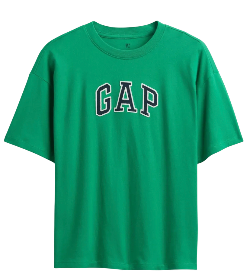 Тениска GAP T-Shirt GAP Americana Original Logo Зелено | 782451-00