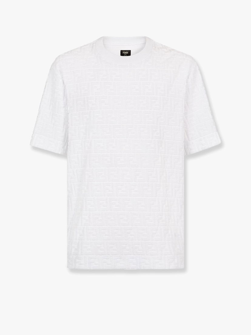 Тениска FENDI T-Shirt Бяло | FY0936ARYPF0QA0