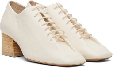 Бижута LEMAIRE LEMAIRE Souris Classic 55 Derby Heels Бяло | FO0246 LL0070, 3