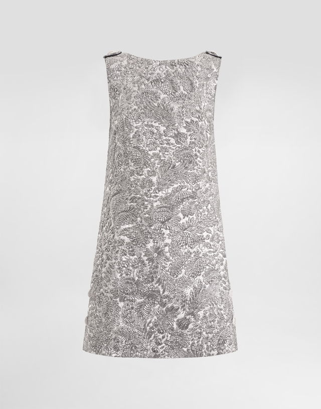 Dolce & Gabbana Floral Jacquard Dress