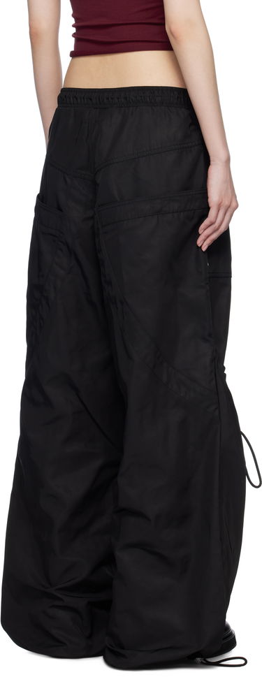 Карго панталони The Attico Attico Parachute Cargo Drawstring Trousers Черно | 250WCP00255 PLL001AA, 2