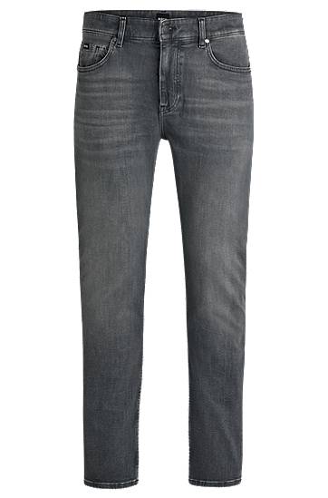 Дънки BOSS Delaware Slim-Fit Jeans Сиво | 50520838, 0
