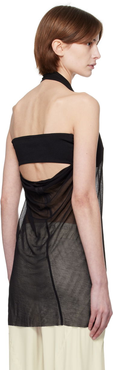 Потник Rick Owens Rick Owens Hollywood Halter Tank Top Черно | RP01E7108 JCR, 2