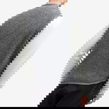 Жилетка Universal Works Wool Fleece Zip Vest Сиво | 31406-GRM, 3