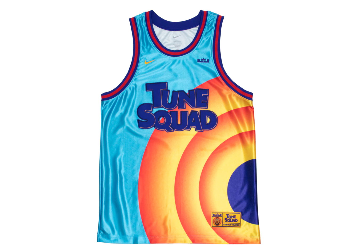 Фланелка Nike LeBron x Space Jam Tune Squad Jersey Light Blue Fury Многоцветен | DJ3865-434, 0