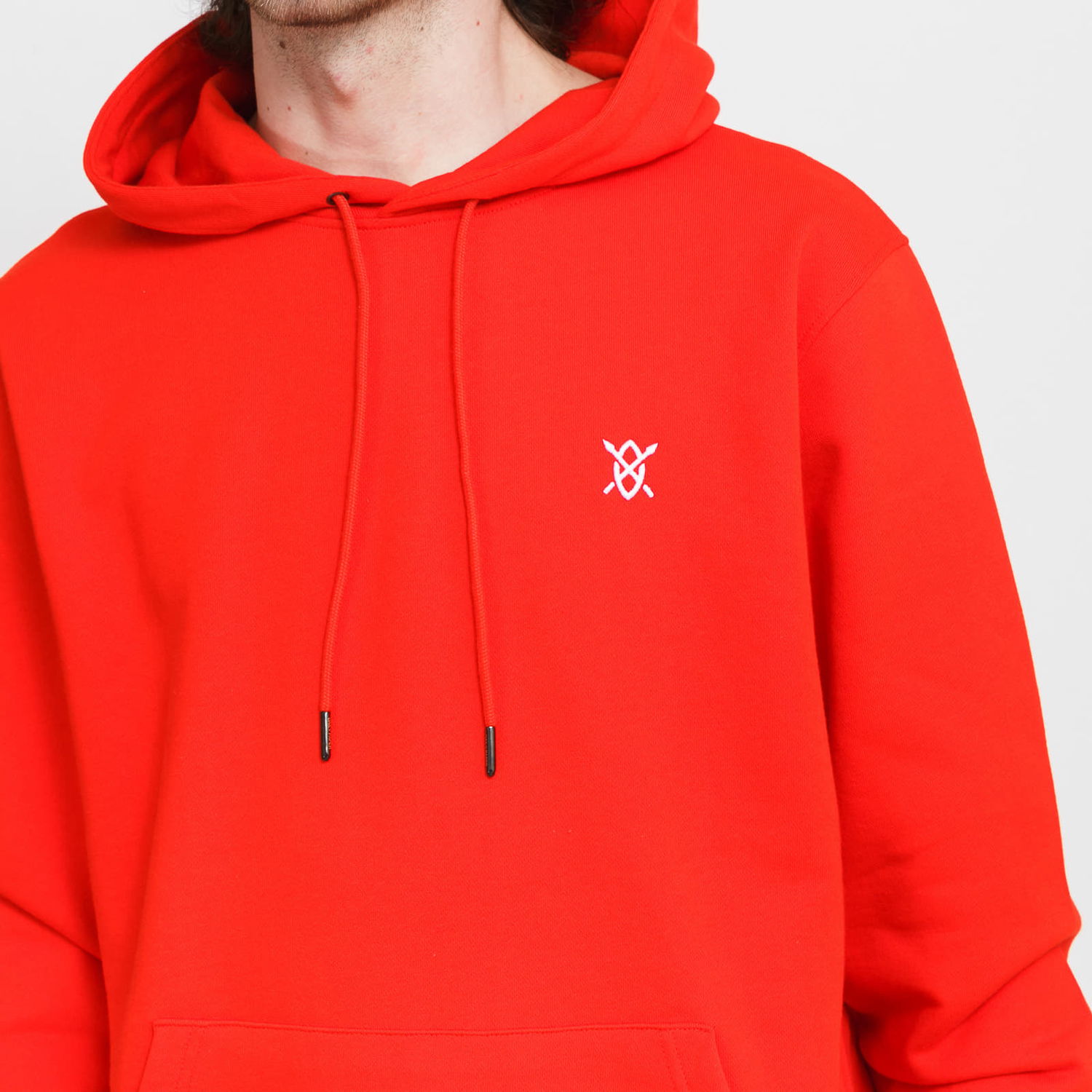 Суитчър DAILY PAPER Musa Hoodie Червено | 2211097, 1