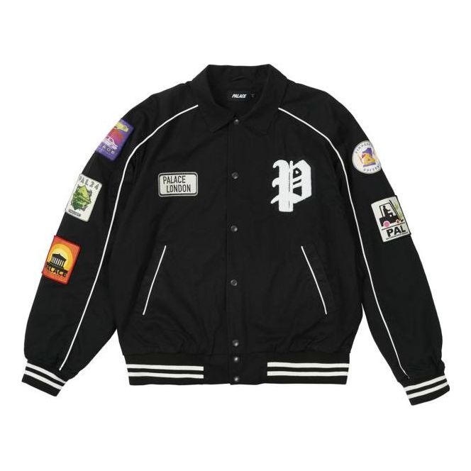 Яке бомбър Palace Palace Patches Bomber Jacket Черно | P22JK155, 0