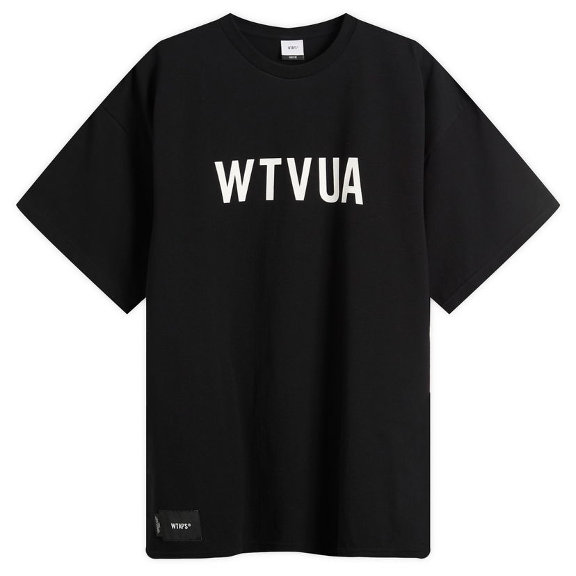 Тениска WTAPS T-Shirt TSSC WTVUA Черно | 251ATDT-STM04S-BLK