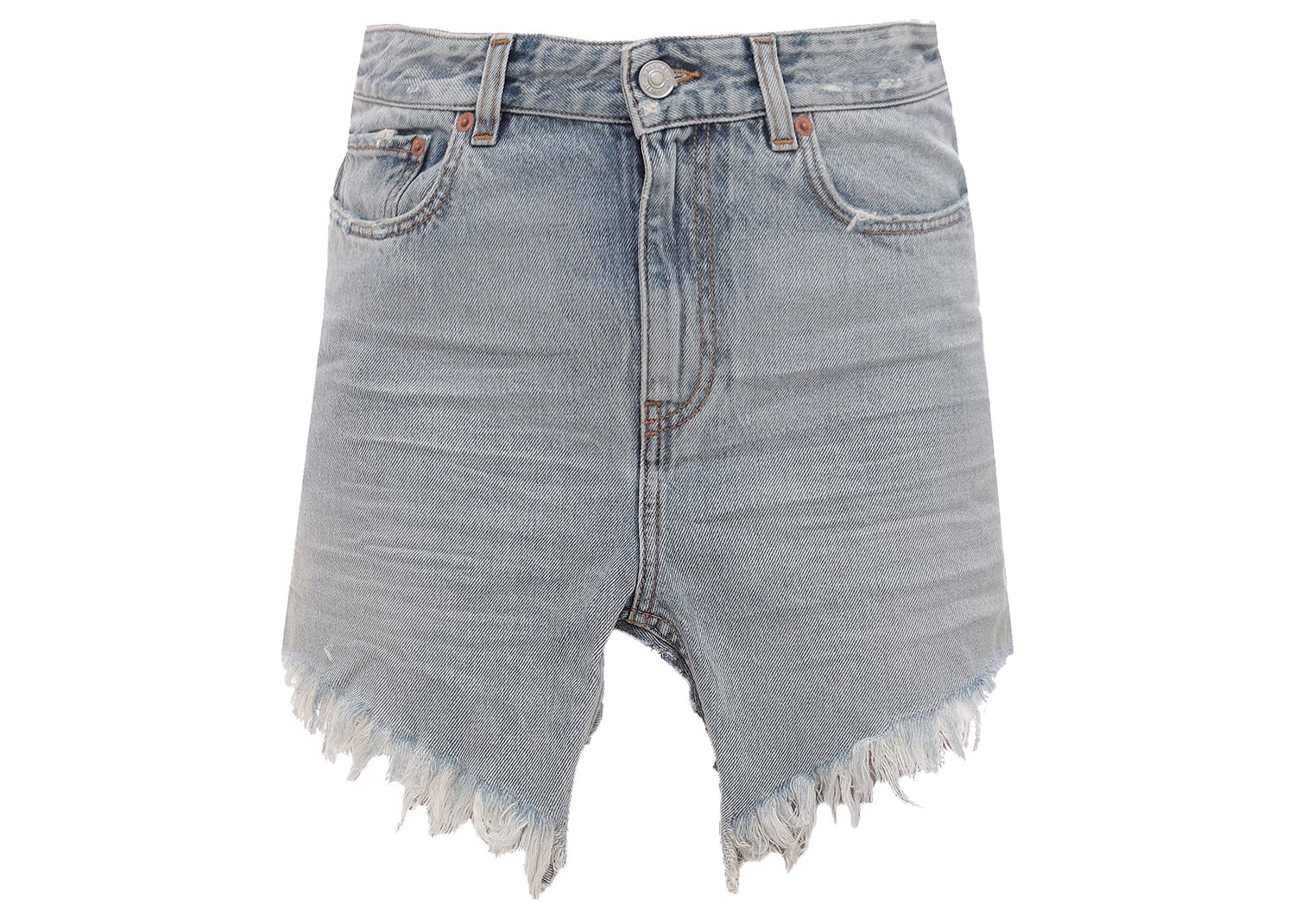 Пола Balenciaga Denim Mini Skirt Синьо | 704541TDW14#4824, 0