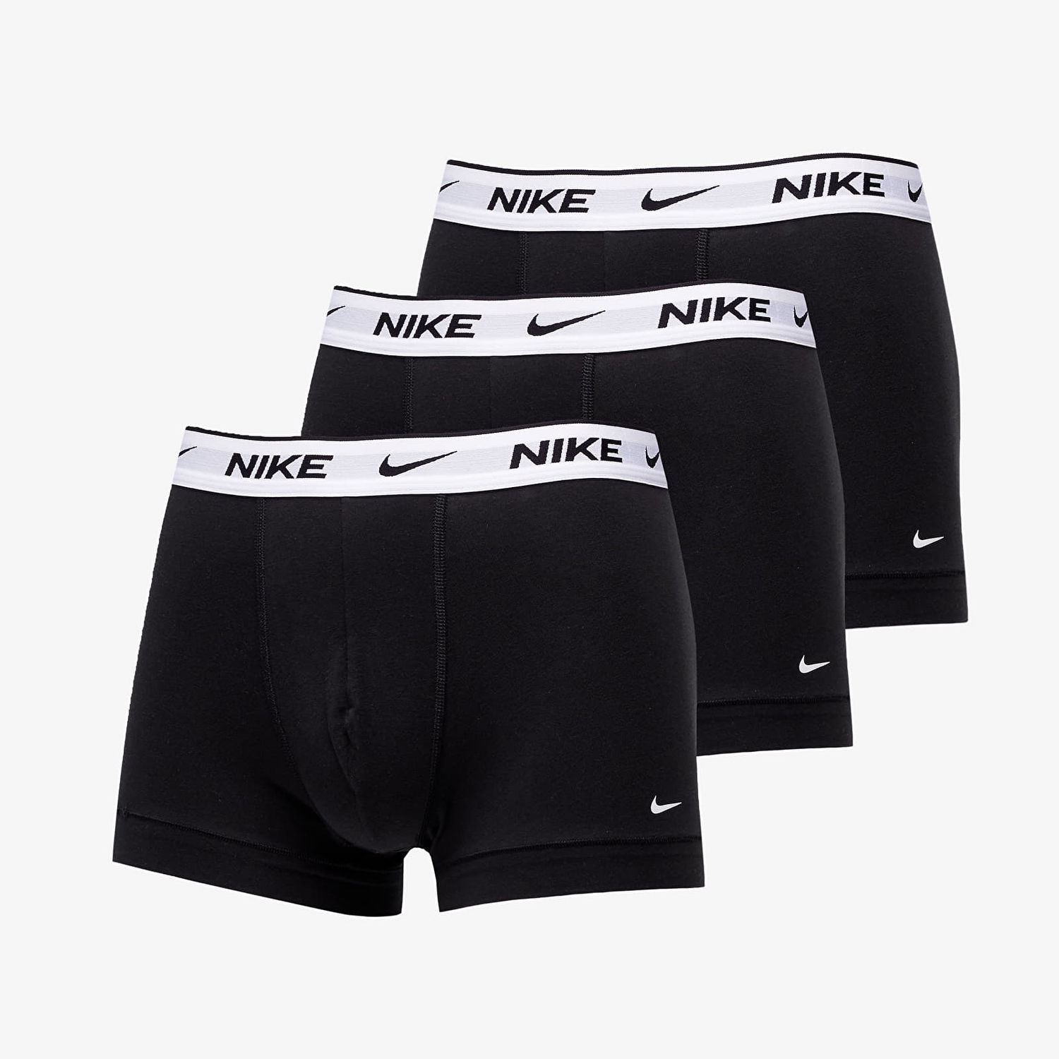 Бельо и чорапи Nike Everyday Cotton Stretch Trunk 3-Pack Черно | 0000KE1008-859, 0