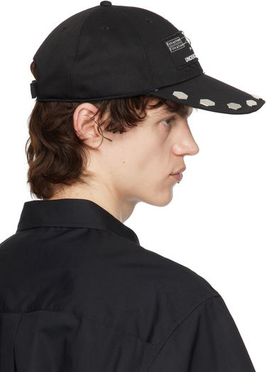 Шапка с козирка UNDERCOVER UNDERCOVER Stud Baseball Cap Черно | UP1E4H01, 2