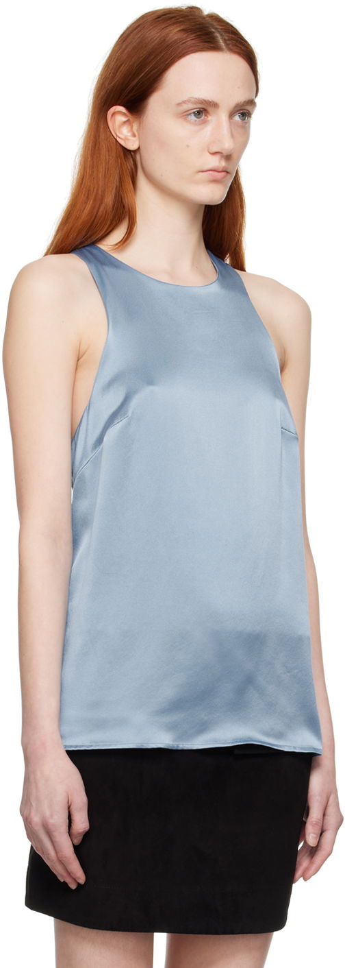 Потник Loulou de Saison Loulou de Saison Estor Silk Camisole Синьо | ESTOR, 1