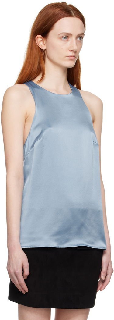 Потник Loulou de Saison Loulou de Saison Estor Silk Camisole Синьо | ESTOR, 1