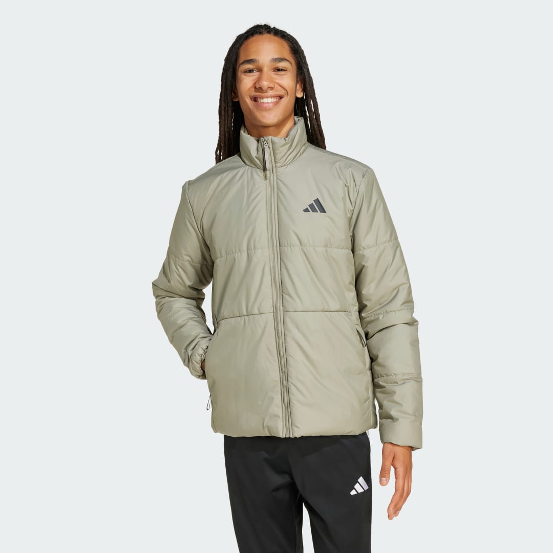 Пухо яке adidas Performance Climawarm 3-Stripes Insulated Jacket Зелено | JX7760, 0