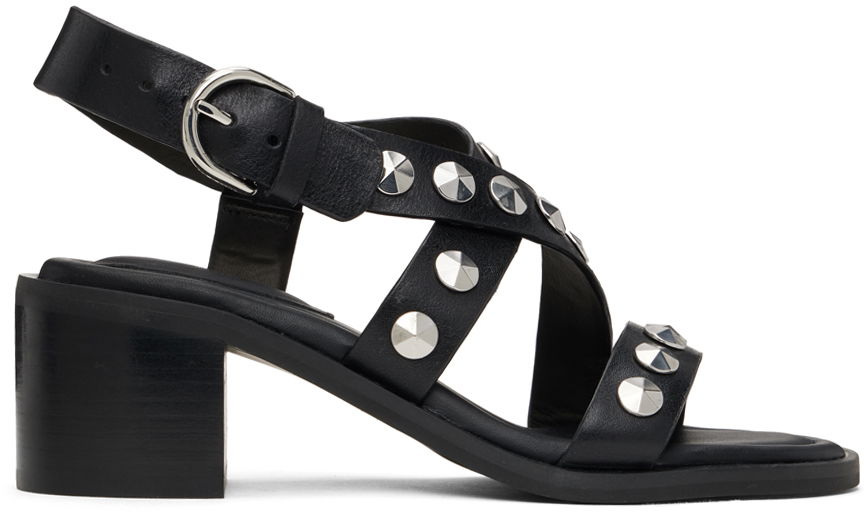 Аксесоари rag & bone rag & bone Geo Stud Block Heeled Sandals Черно | WFF24SF018TT18, 0