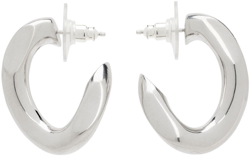 Обеци ISABEL MARANT Links Earrings "Silver" Металик | 23ABL0073FA-A2B22B