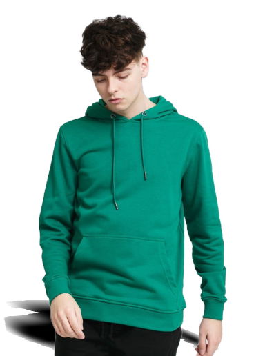 Суитчър Urban Classics Basic Terry Hoody Зелено | TB3488 green