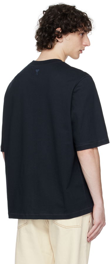 Тениска AMI AMI Paris Cotton T-Shirt Черно | HTS048.JE0119, 2